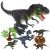 Kit dinosaurio interactivo T-Rex + Ranura , con efectos de Luz y Sonido