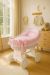 Moisés de Mimbre Carina Blanco con Ropa de Cuna Rosa – MY SWEET BABY