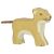 Figura de madera León pequeño Parado Holztiger - imagen 2
