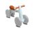OTTO - Bicicleta de equilibrio de metal para niños pequeños-Azul - imagen 2