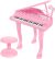 Piano rosa XL + Taburete + Micrófono