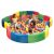 Piscina de bolas con forma de 8 , para 1800 bolas