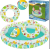 Set de Piscina y 2 juguetes Inflables Bestway