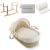 Set completo de moisés para bebé Waffle con patas mecedoras, sábanas y manta, regalo ideal para recién nacidos.