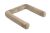 Protector en Rulo para Cuna – 200 cm – Tejido Aterciopelado y Relleno Antialérgico-Beige - imagen 2