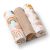Muselinas Beige para Bebé, 3 unidades