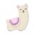 Peluche Interactivo Llama Lulu con Sonajero y Texturas para Bebés
