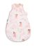 Saco de Dormir para Bebés S (45x70 cm) – Diseño Hadas Rosa, Algodón Hipoalergénico con Cremallera Bidireccional