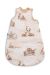 Saco de Dormir para Bebés M (50x80 cm) – Marrón Hierba, Algodón Hipoalergénico con Cremallera Bidireccional