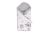 Saco Arrullo para Bebé de Muselina 75x75 cm – Doble Cara con Relleno Hipoalergénico – Teddy Grey