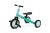 Bicicleta Infantil 4 en 1 FOX – Correpasillos, Bicicleta de Equilibrio y Pedales Ajustables-Turquesa