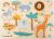 Puzzle de madera Safari