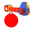 Tienda de Juegos , tunel Kruzzel 3 en 1 para Niños 