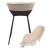 Set de baño completo para bebé Luma Babycare, moderno y funcional para el cuidado del bebé.