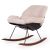 Sillón de lactancia Lounge Chair , Negro y Crema , Childhome