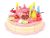 Tarta de Cumpleaños Rosa de madera , hasta 48 piezas