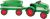 Tractor de madera Verde - Woodfriends