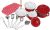 Utensilios de Cocina Rojos para Niños - 13 piezas