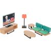 Set de muebles para casas de muñecas modernas - imagen 13