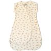 Saco de Dormir Swaddle Bebé Orgánico 0-3 Meses – Algodón GOTS, 1.0 Tog, Cremallera Fácil | Clair de Lune