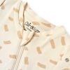 Saco de Dormir Swaddle Bebé Orgánico 0-3 Meses – Algodón GOTS, 1.0 Tog, Cremallera Fácil | Clair de Lune