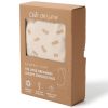 Saco de Dormir Swaddle Bebé Orgánico 0-3 Meses – Algodón GOTS, 1.0 Tog, Cremallera Fácil | Clair de Lune