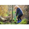 Gran set de jardín con carretilla