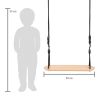Columpio de Tabla XL "Black Line" - Juguete de Madera - imagen 25