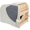 Cajón para Juguetes con Asiento y Ruedas "Elefante Wildlife" - Juguete de Madera