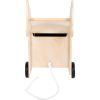 Cajón para Juguetes con Ruedas "Cebra Wildlife" - Juguete de Madera