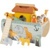 Juego de Encajar Arca de Noé “Safari” - Juguete Educativo de Madera 2 en 1