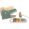 Juego de Martillar con Xilófono “Safari” - Cocodrilo de Madera 2 en 1 - imagen 25