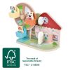 Noria de Madera "Jungle Friends" – Juguete de Motricidad con Animales | small foot FSC® 100% (12m+)