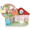 Noria de Madera "Jungle Friends" – Juguete de Motricidad con Animales | small foot FSC® 100% (12m+)
