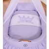 Interior del moisés con ropa de cama 100% algodón