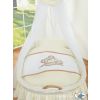 Dosel color crema decorativo – detalle del tejido