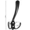  Juego de 5 Percheros de Pared Triples y Resistentes - imagen 6