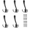 Juego de 5 Percheros de Pared Triples y Resistentes - imagen 2