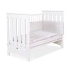 Cuna de Madera Lorenzo III 120x60 cm Blanca – Con Teething Rail, 3 Alturas y Barrotes Extraíbles - imagen 2