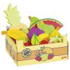 Caja de frutas de madera, 15 piezas, de Goki