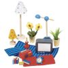 Set de accesorios de salón para casa de muñecas, de Goki - imagen 2