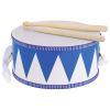 Tambor azul de madera, de Goki