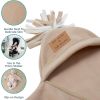 buzo polar estrella beige