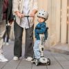 Patinete evolutivo 2 en 1: se transforma fácilmente para adaptarse al crecimiento del niño.