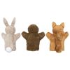 Pack de 3 marionetas de ardilla, conejo y erizo, de Goki - imagen 3