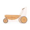 Andador Kinderfeets con eje ajustable y estante para juguetes