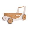 Carrito de madera Kinderfeets en abedul y haya con pinturas al agua