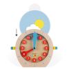 Reloj de Madera Aprender la hora Essentiel Janod - imagen 16