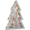 Árbol de Navidad iluminado Shabby Chic, grande