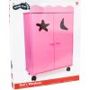 Armario de madera Rosa para Muñecas - Legler